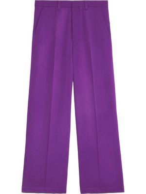 AMI Paris pantalon de costume à coupe ample - Violet