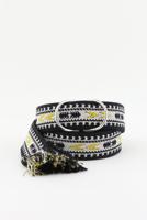 Isabel Marant riem Nyessa black/yellow