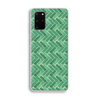 Moroccan tiles 2: Samsung Galaxy S20 Plus Transparant Hoesje