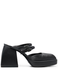 Nodaleto mules Bulla Smith 100 mm - Noir