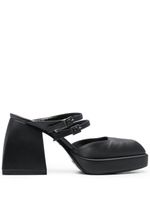 Nodaleto mules Bulla Smith 100 mm - Noir