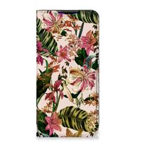 Xiaomi Redmi 9 Smart Cover Flowers - thumbnail