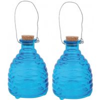 2x Wespenvangers blauw 14 cm     - - thumbnail