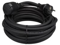 Rubber verlengkabel 10 m 3g2.5 penaarde - Velleman