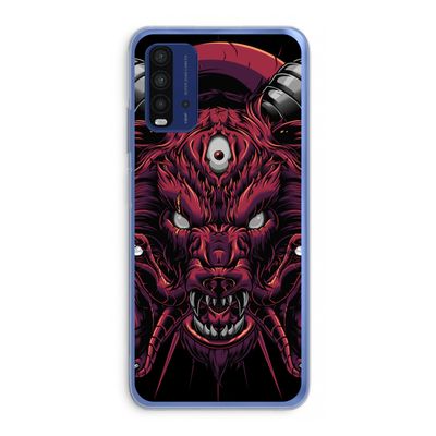 Hell Hound and Serpents: Xiaomi Redmi 9T Transparant Hoesje