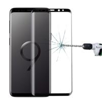 Voor Galaxy S9 9u oppervlaktehardheid 3D gebogen rand anti-kras volledig scherm HD gehard glas Screen Protector (zwart)