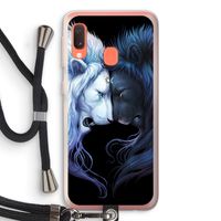 Brotherhood: Samsung Galaxy A20e Transparant Hoesje met koord