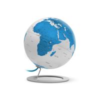 Atmosphere nr-0324igwt-gb globe iglobe light turquoise 25 cm diameter metaal/chrome Atmosphere nr-0324igwt-gb globe iglobe light turquoise 25 cm diameter metaal/chrome