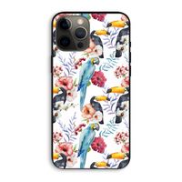 Bloemen tukan: iPhone 12 Pro Max Biologisch afbreekbaar hoesje