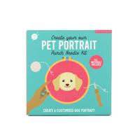 Gift Republic DIY kit - Honden Punch Needle