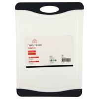 Daily Home snijplank 36.8x25.5 cm zwart/wit