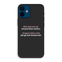 gij zijt ook iemand: iPhone 12 mini Biologisch afbreekbaar hoesje