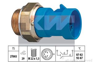 Kw Temperatuurschakelaar 550 622