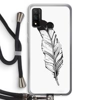 Pluim: Huawei P Smart (2020) Transparant Hoesje met koord