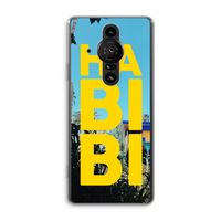 Habibi Majorelle : Sony Xperia Pro-I Transparant Hoesje