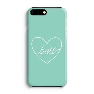 Best heart pastel: iPhone 8 Plus Volledig Geprint Hoesje