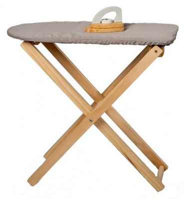 Mamamemo strijkset junior 52,5 cm hout/textiel 2 delig