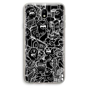 Vexx Black City : Samsung Galaxy J7 (2017) Transparant Hoesje