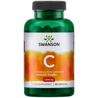 Vitamine C 1000mg W/rh | Swanson | 90ct