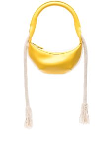 DENTRO sac porté épaule Inni en cuir - Jaune