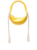 DENTRO sac porté épaule Inni en cuir - Jaune