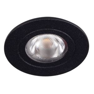 BR0041 LED-inbouwspot 2,2W 2700K IP44 Zwart