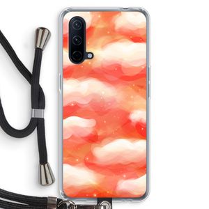 Lichte Wolken: OnePlus Nord CE 5G Transparant Hoesje met koord