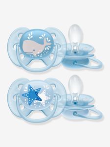 Philips AVENT SCF223/03 fopspeen Klassieke speen Orthodontisch Silicone Transparant