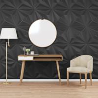 VidaXL 48 st wandpanelen ster 12 m² 50x50 cm xps wit