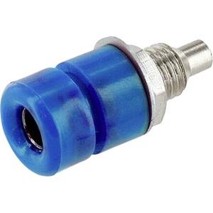 econ connect TB40BL Laboratoriumbus Bus, inbouw Stift-Ø: 4 mm Blauw 1 stuk(s) Bulk