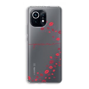 Kusjes: Xiaomi Mi 11 Transparant Hoesje