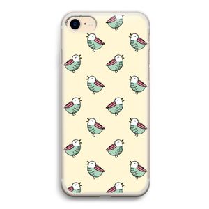 Vogeltjes: iPhone 7 Transparant Hoesje