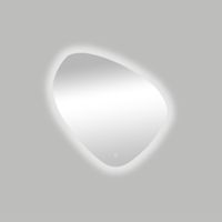 Spiegel Best Design Ballon Asymmetrisch 80x80cm Met LED Verlichting Rondom en One-Touch Bediening - thumbnail