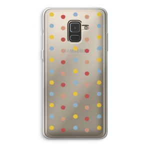 Bollen: Samsung Galaxy A8 (2018) Transparant Hoesje