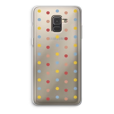Bollen: Samsung Galaxy A8 (2018) Transparant Hoesje