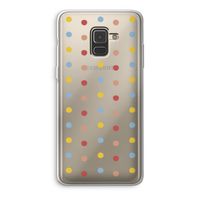 Bollen: Samsung Galaxy A8 (2018) Transparant Hoesje