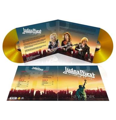 Judas Priest - Palladium, NY 1981 (Geel Transparant Vinyl) 2LP
