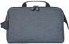 Halfar HF6500 Zip Bag Circle - Blue-Grey Melange - 26 x 18 x 14 cm