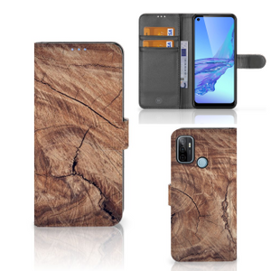 OPPO A53 | OPPO A53s Book Style Case Tree Trunk