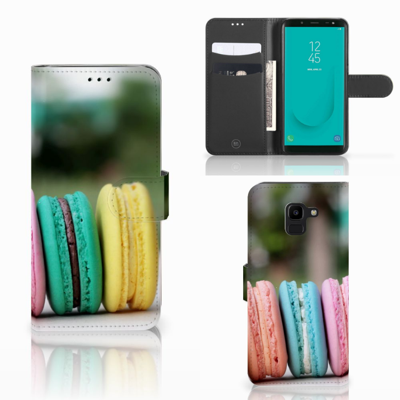 Samsung Galaxy J6 2018 | Book Cover | Macarons