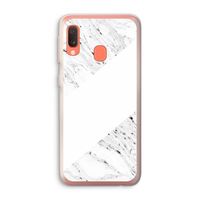 Biggest stripe: Samsung Galaxy A20e Transparant Hoesje