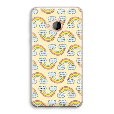 Regenboog: HTC U Play Transparant Hoesje