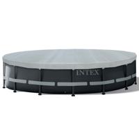 Intex afdekzeil deluxe voor frame zwembaden-frame zwembaden ø 488 cm
