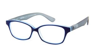 Leesbril Readloop Cauris 2604-03 blauw/grijs +3.50