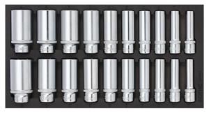 Sonic Doppenset 1/2", SFS 1/3 Lang 20-delig 302003