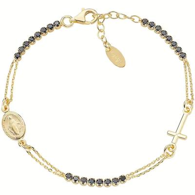 Dames ketting Amen BRCRMIGNZ3 Gouden