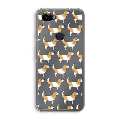 Doggy: Google Pixel 3a Transparant Hoesje