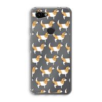 Doggy: Google Pixel 3a Transparant Hoesje