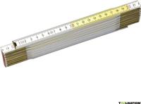 Stanley Handgereedschap duimstok geel/wit | 2m - 15mm - 0-35-458
