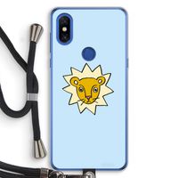 Kleine leeuw: Xiaomi Mi Mix 3 Transparant Hoesje met koord